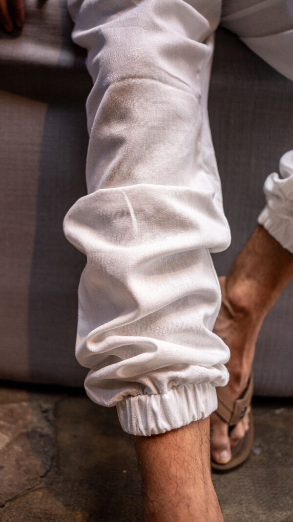 Pantalón de lino Jazmin||con Puño - Image 3