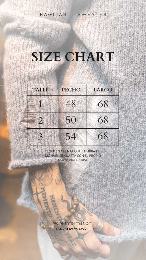 Sweater Mohair||Breeze Shadow - Image 6