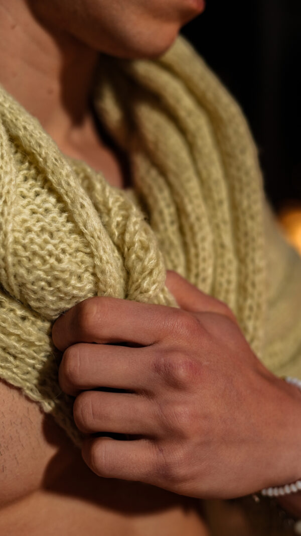 Bufanda de Mohair||Dune Sahara - Image 4