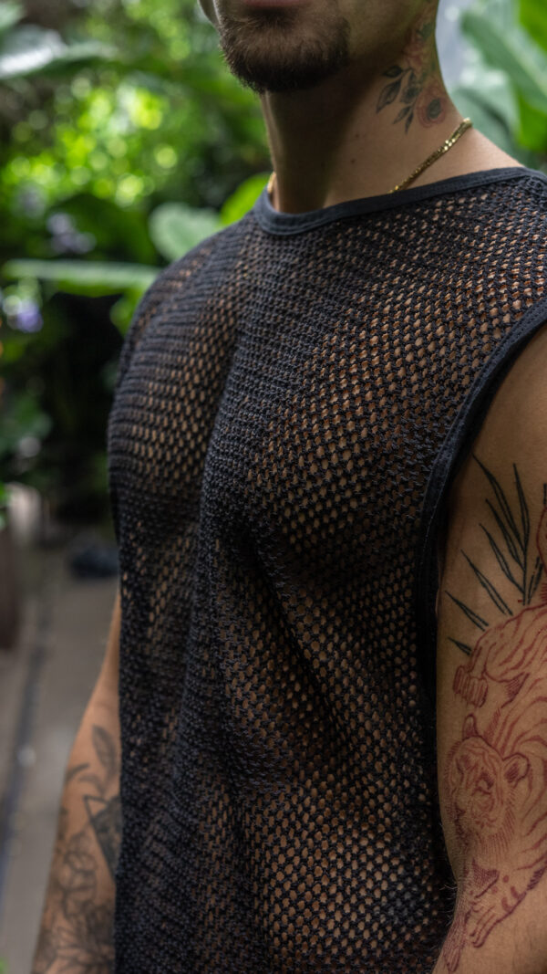 Musculosa Reja || Black - Image 3