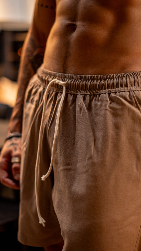 Short de Lino||Tierra - Image 4