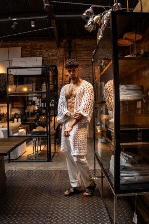 Saco Macrame||Jazmín