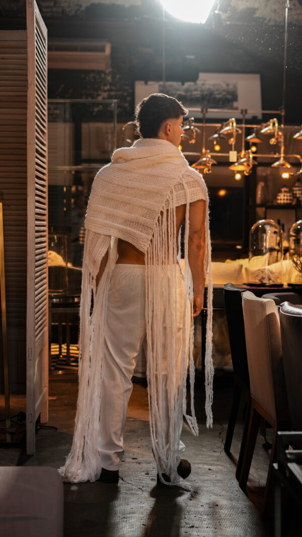 Bufanda de Mohair||Dune Jazmín - Image 3