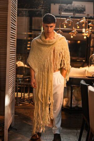 Bufanda de Mohair||Cascade Sahara