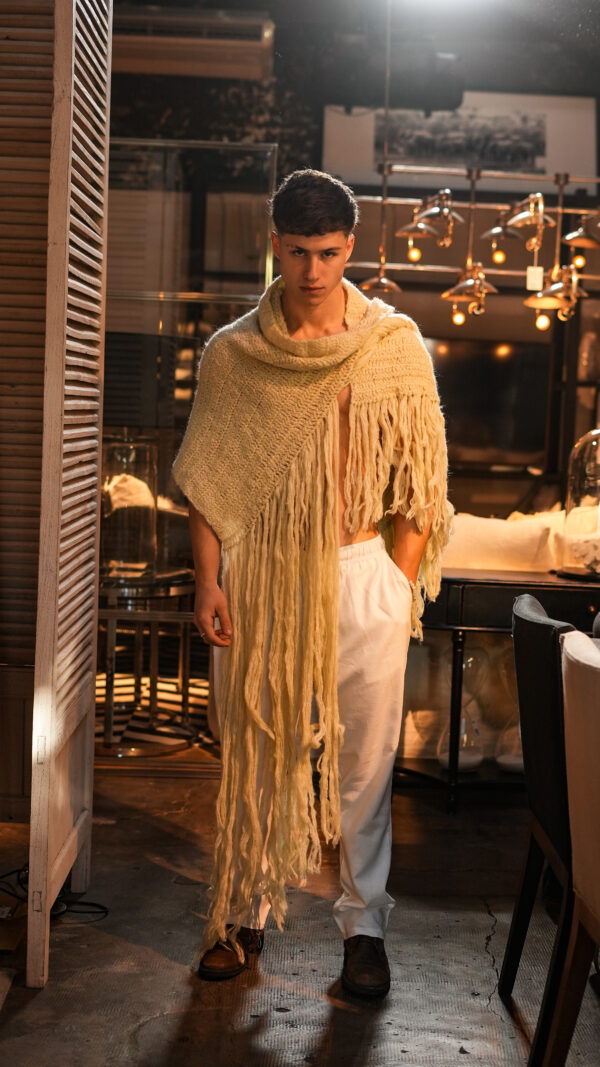 Bufanda de Mohair||Cascade Sahara