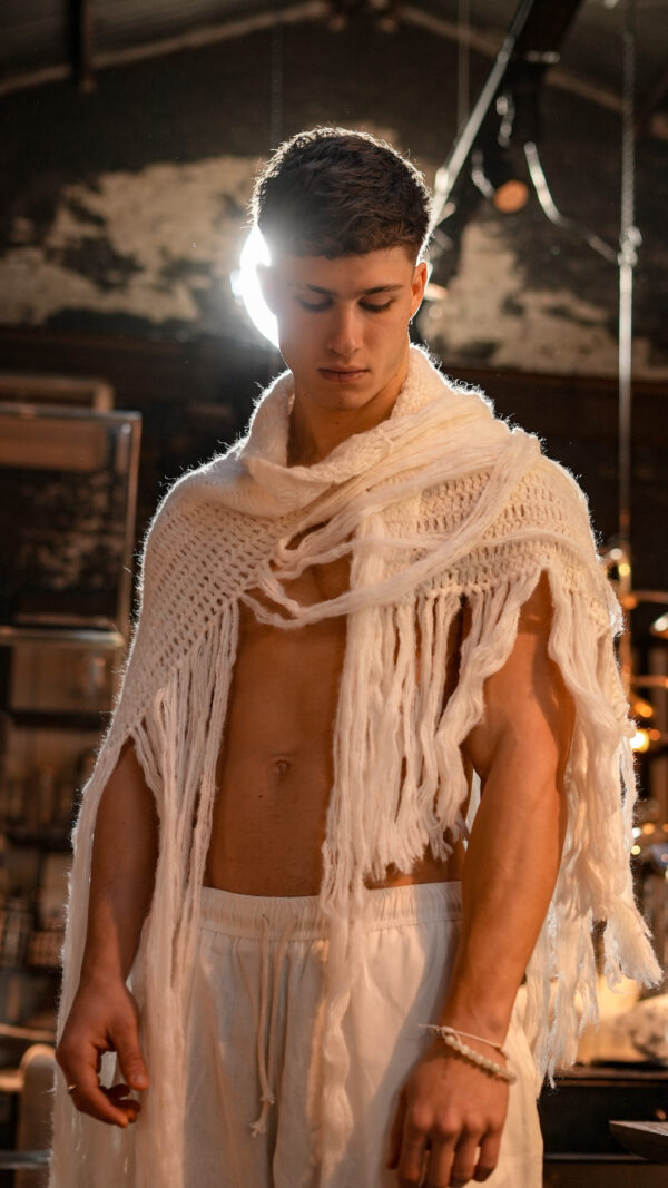 Bufanda de Mohair||Cascade Jazmín - Image 2