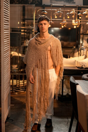 Bufanda de Mohair||Cascade Soil