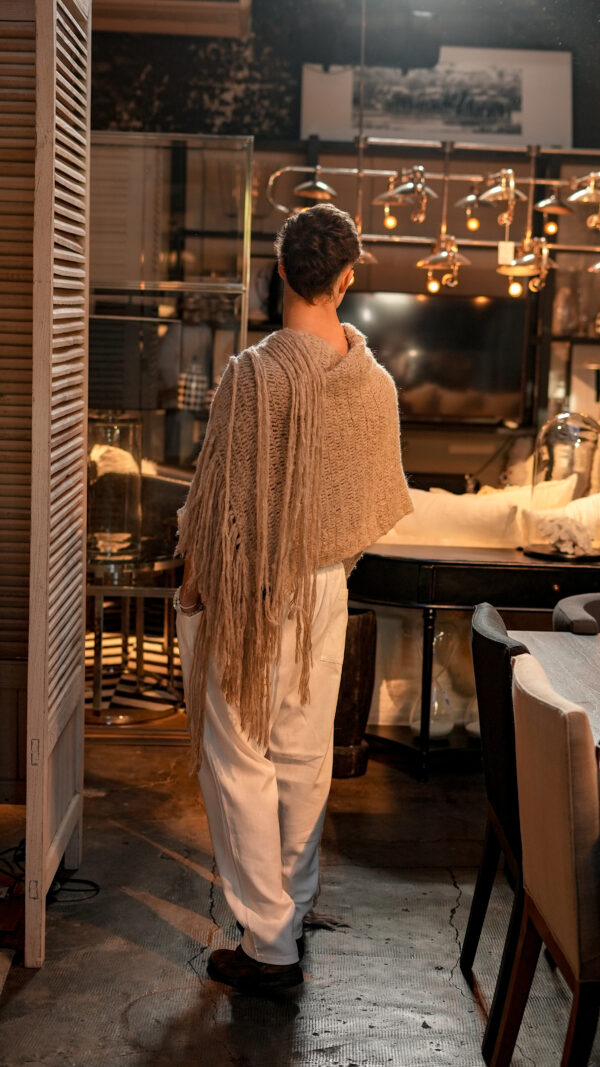 Bufanda de Mohair||Cascade Soil - Image 4