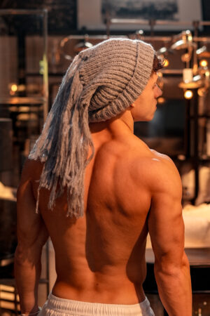 Cuellito/Gorrito Mohair||Storm