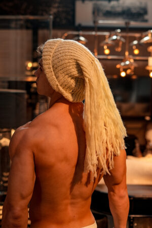 Cuellito/Gorrito Mohair||Sahara