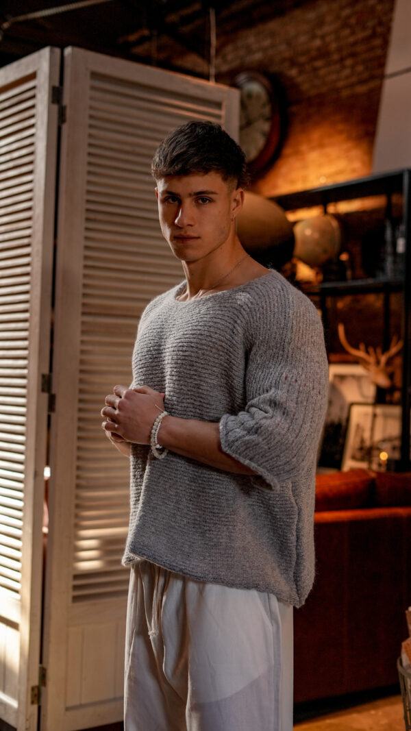 Sweater Mohair||Aura 3/4 Storm