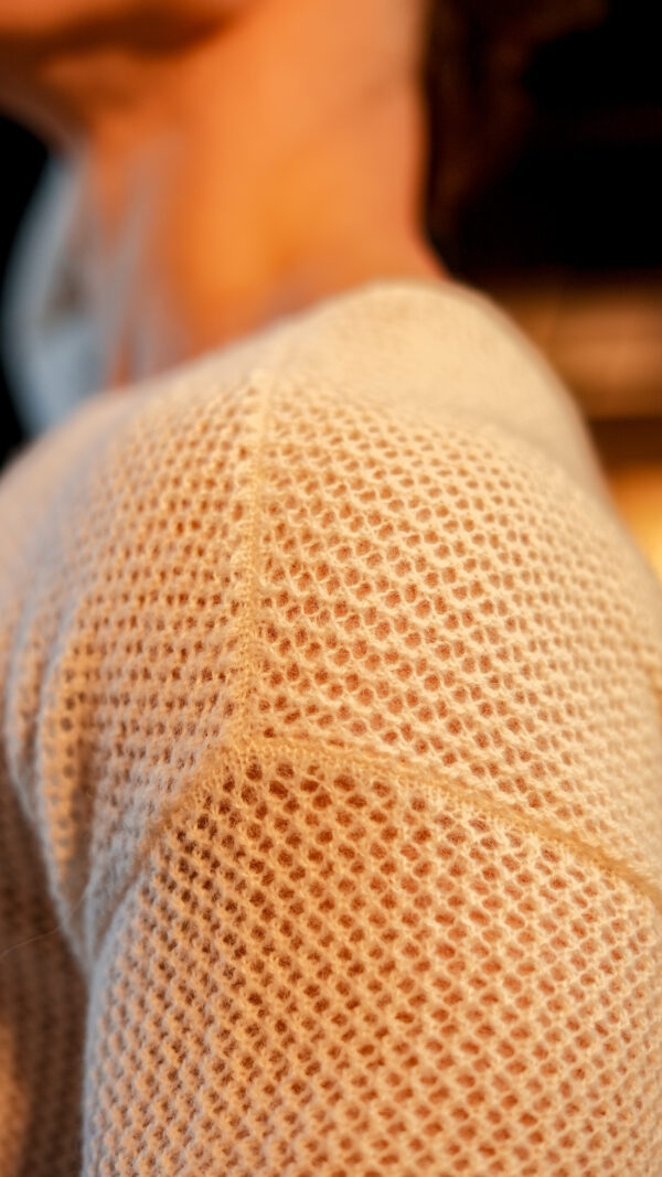 Sweater Perú Cream||100% Baby Alpaca - Image 5