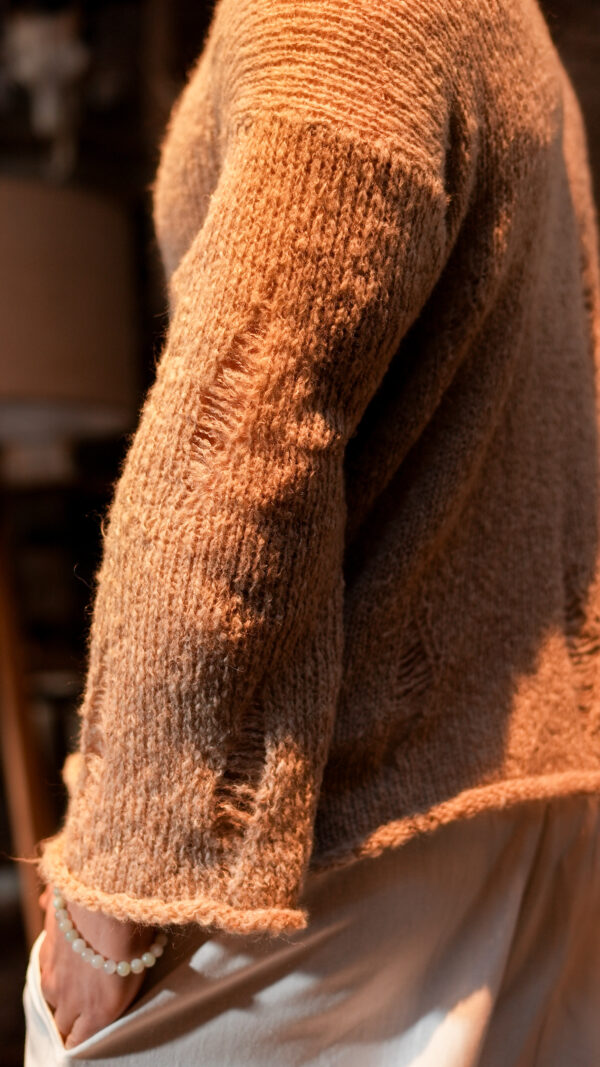 Sweater Mohair||Breeze Soil - Image 3