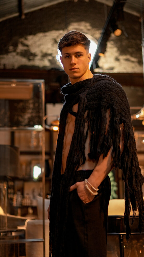 Bufanda de Mohair||Cascade Shadow - Image 3