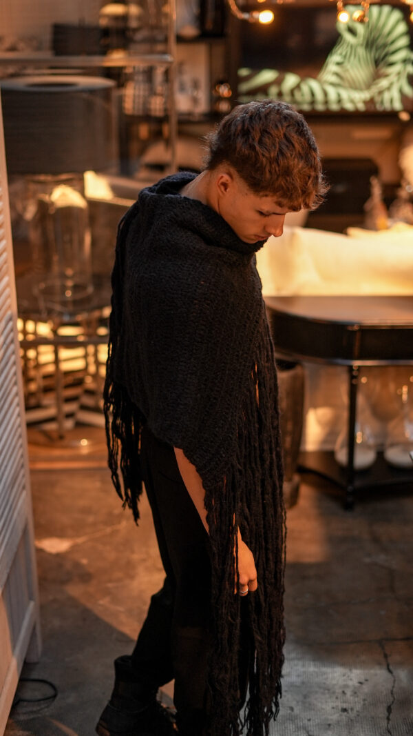 Bufanda de Mohair||Cascade Shadow - Image 5