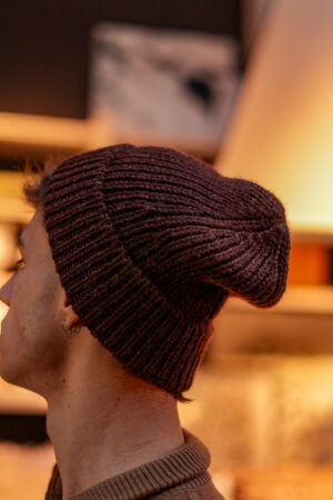 Gorro de Lana Perú Chocolate||100% Baby Alpaca