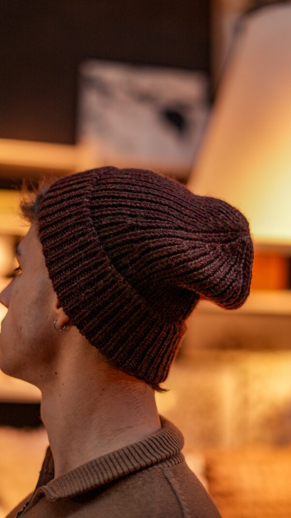 Gorro de Lana Perú Chocolate||100% Baby Alpaca