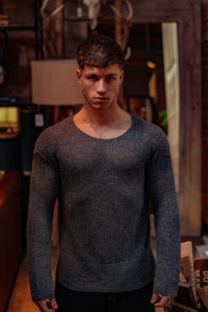 Sweater Perú Storm||100% Baby Alpaca