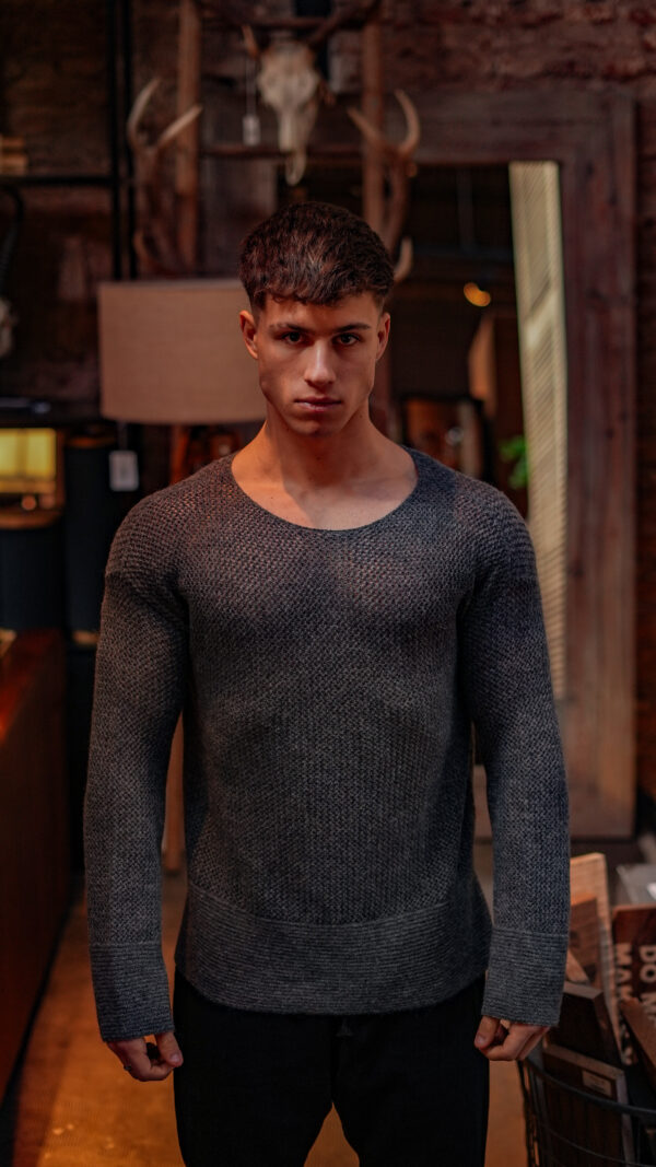 Sweater Perú Storm||100% Baby Alpaca