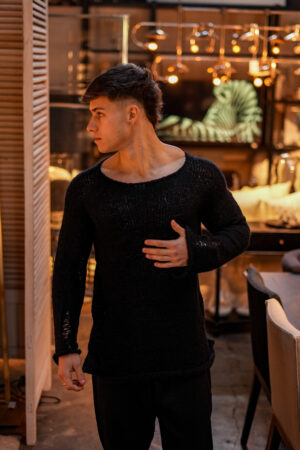 Sweater Mohair||Breeze Shadow