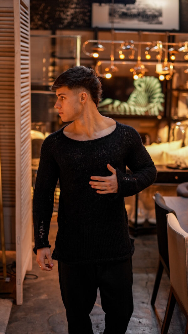Sweater Mohair||Breeze Shadow