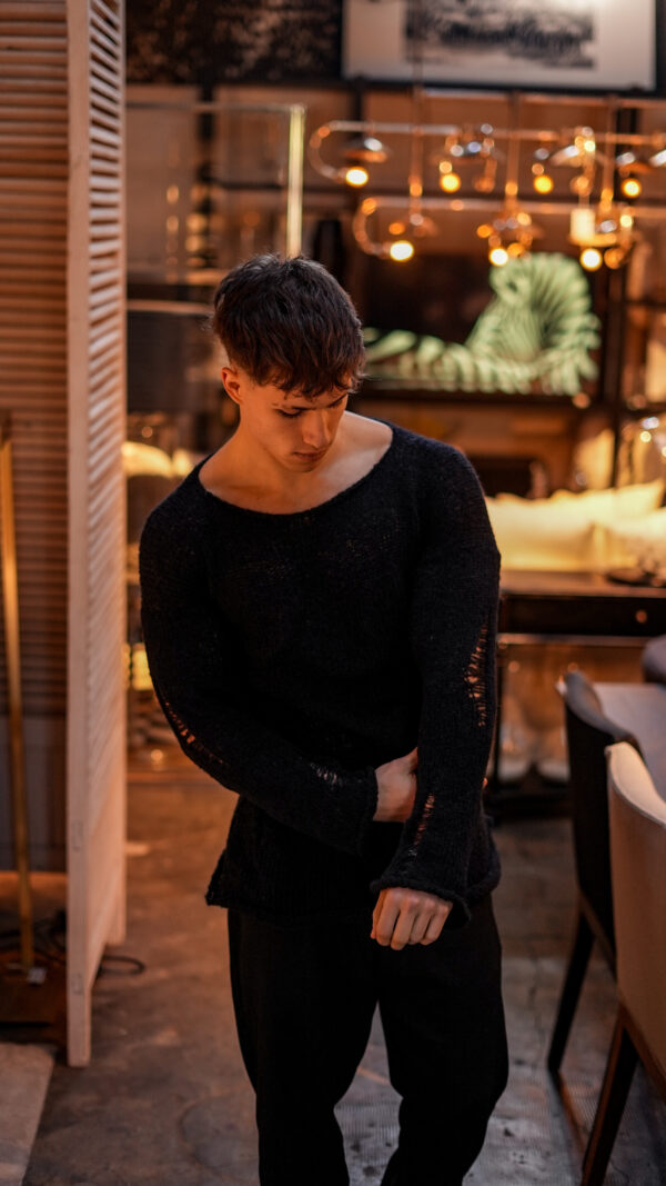 Sweater Mohair||Breeze Shadow - Image 2
