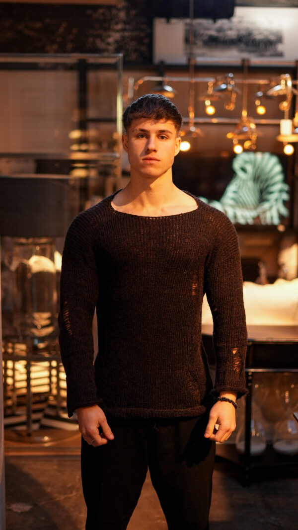 Sweater Mohair||Breeze Chocolate