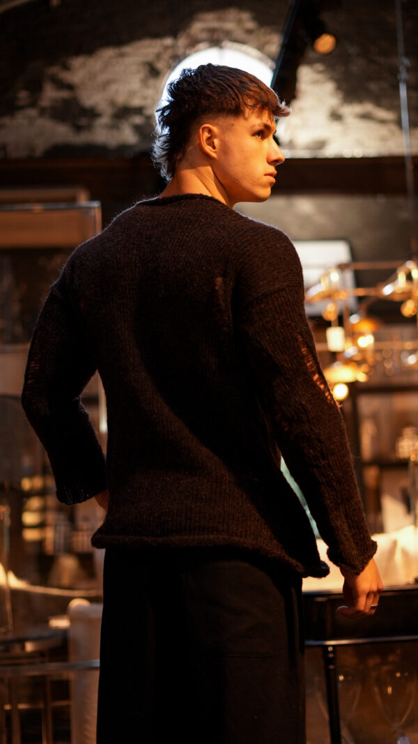 Sweater Mohair||Breeze Chocolate - Image 3