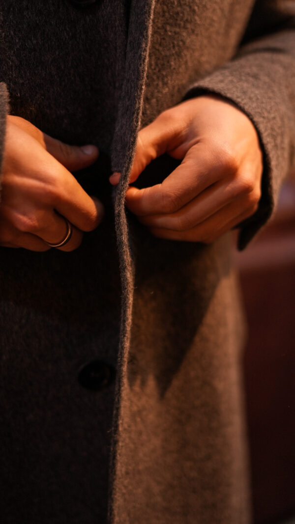 Saco Perú Silent Storm||Baby Alpaca & Merino - Image 9