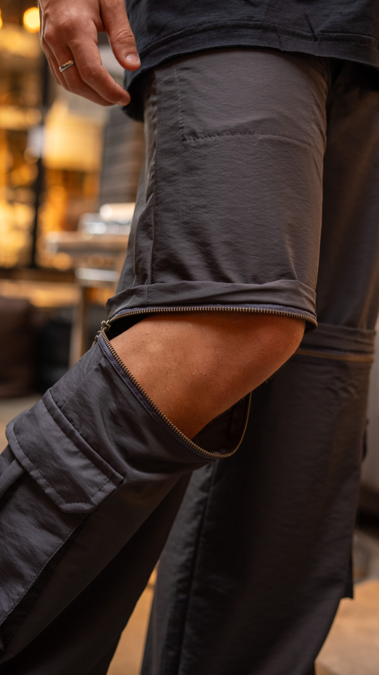 Pantalón Cargo||Dark Gray - Image 5