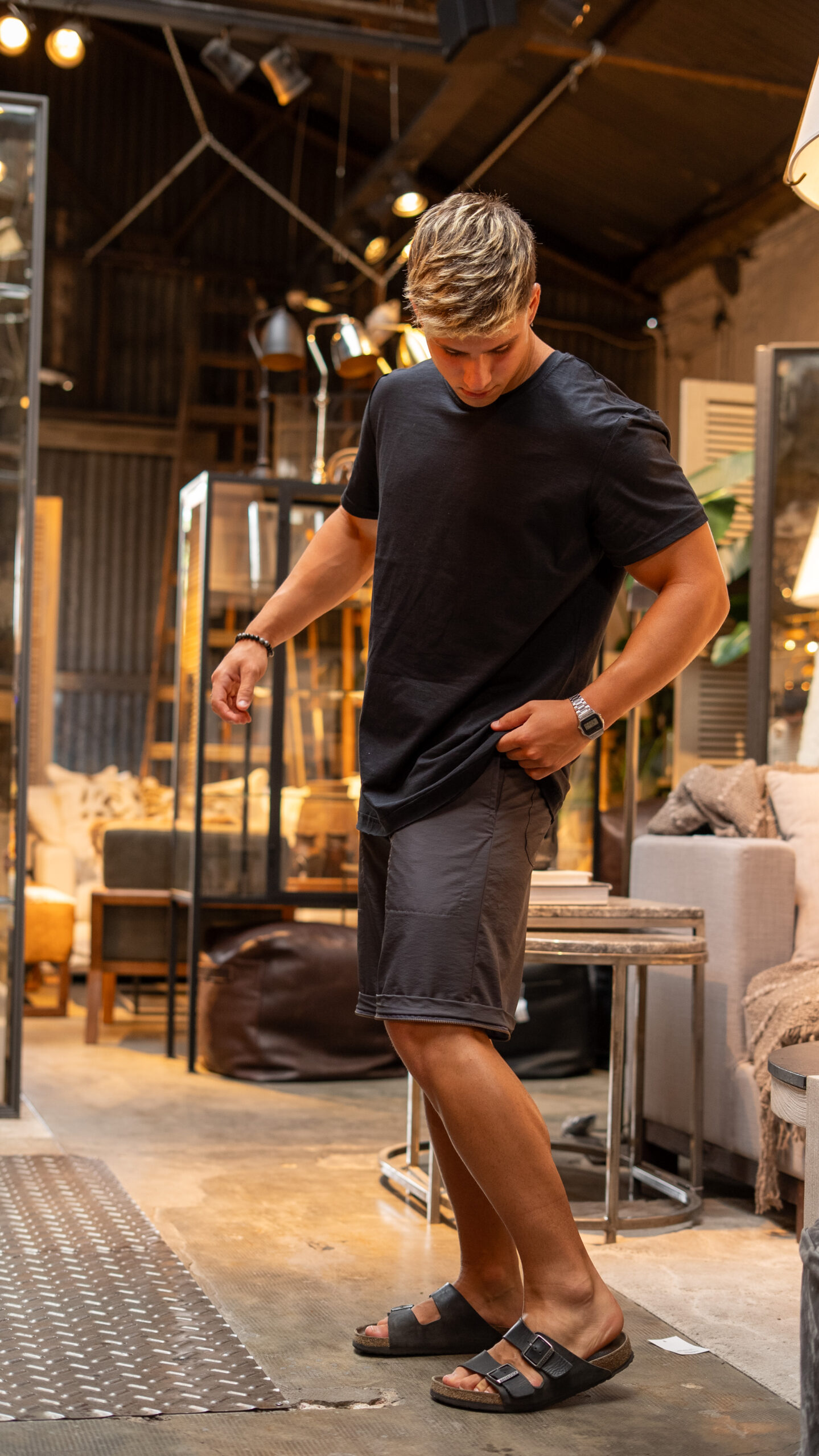 Pantalón Cargo||Dark Gray - Image 7