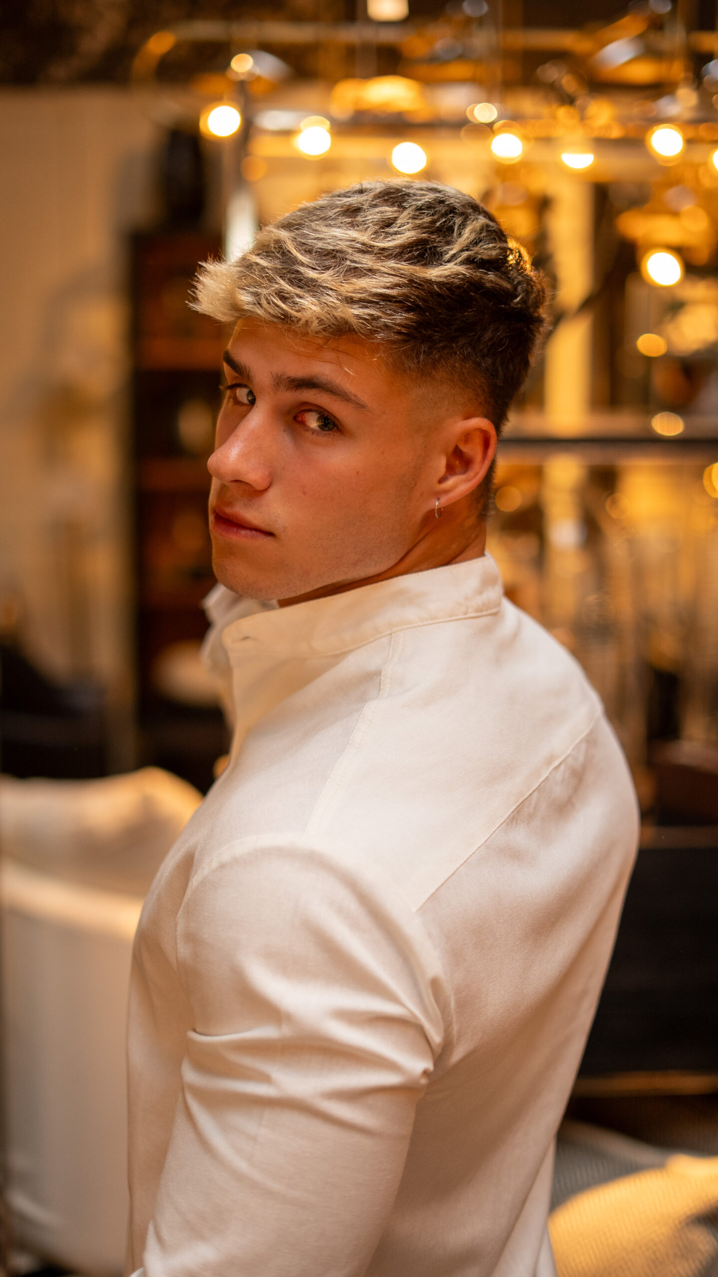 Camisa de Lino Tulum Jazmin|| Mao Manga Larga - Image 6