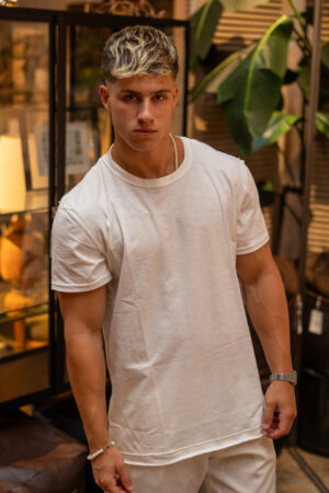 Remera Mallorca || Silence Flame Cream