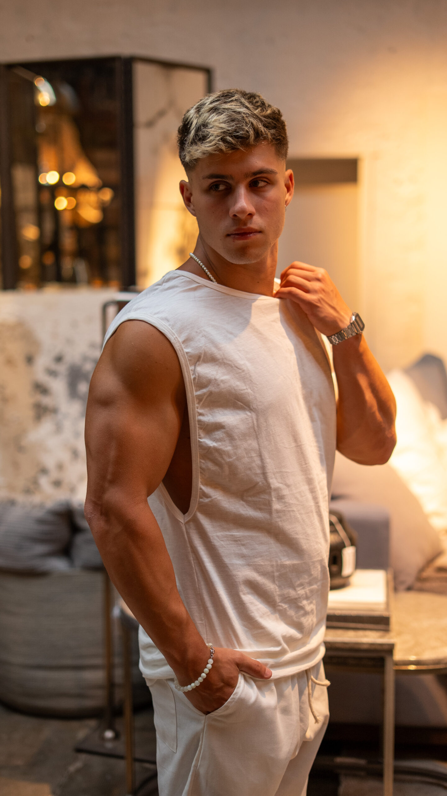 Musculosa || Silence Flame Cream - Image 2