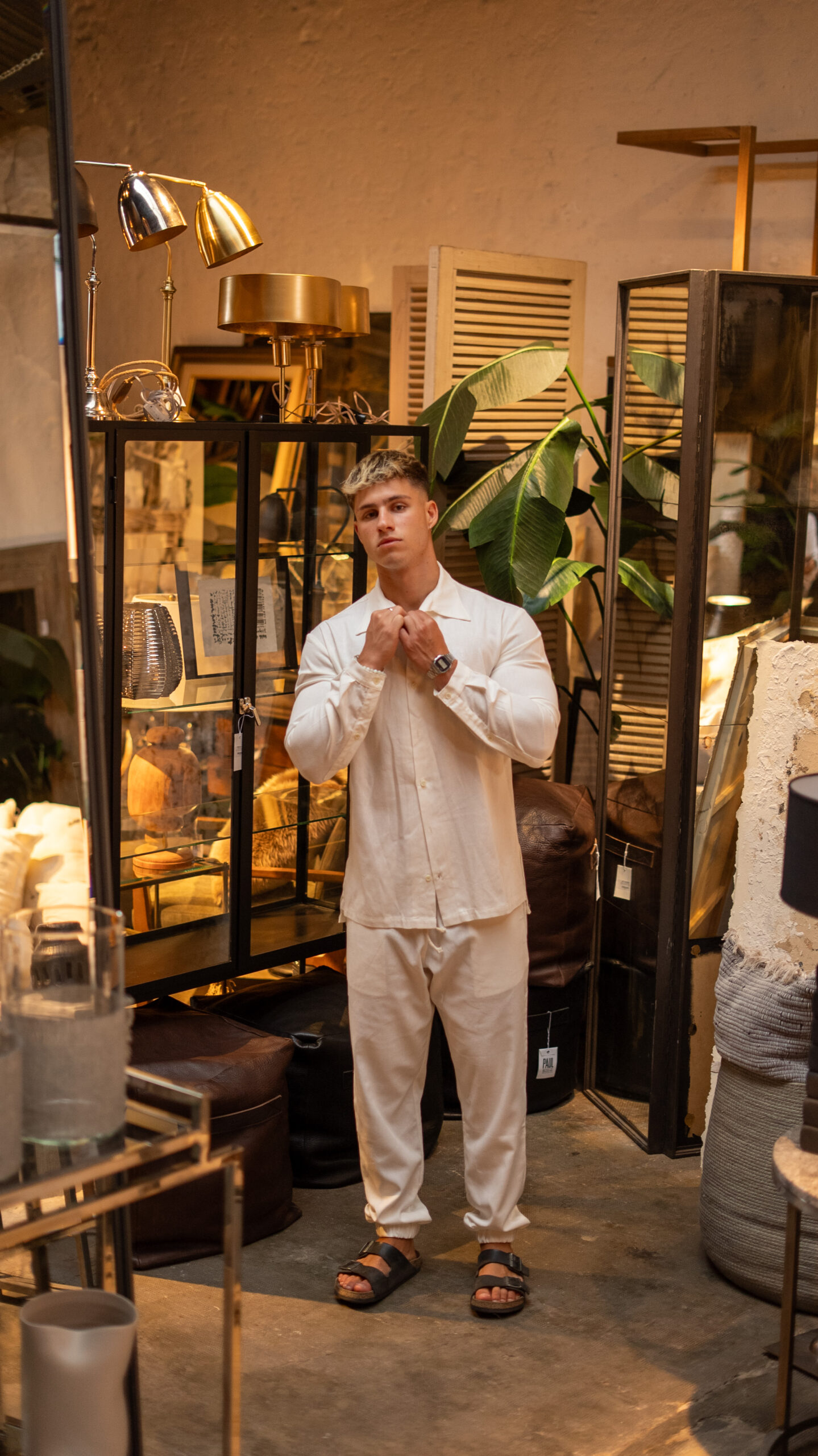 Camisa de Lino Formentera Jazmin || Manga Larga - Image 2