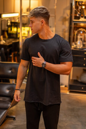 Remera Mallorca || Silence Flame Black