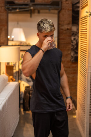 Musculosa || Silence Flame Black