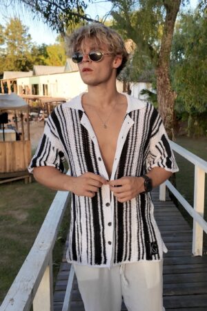 Camisa Madagascar B&W || HM