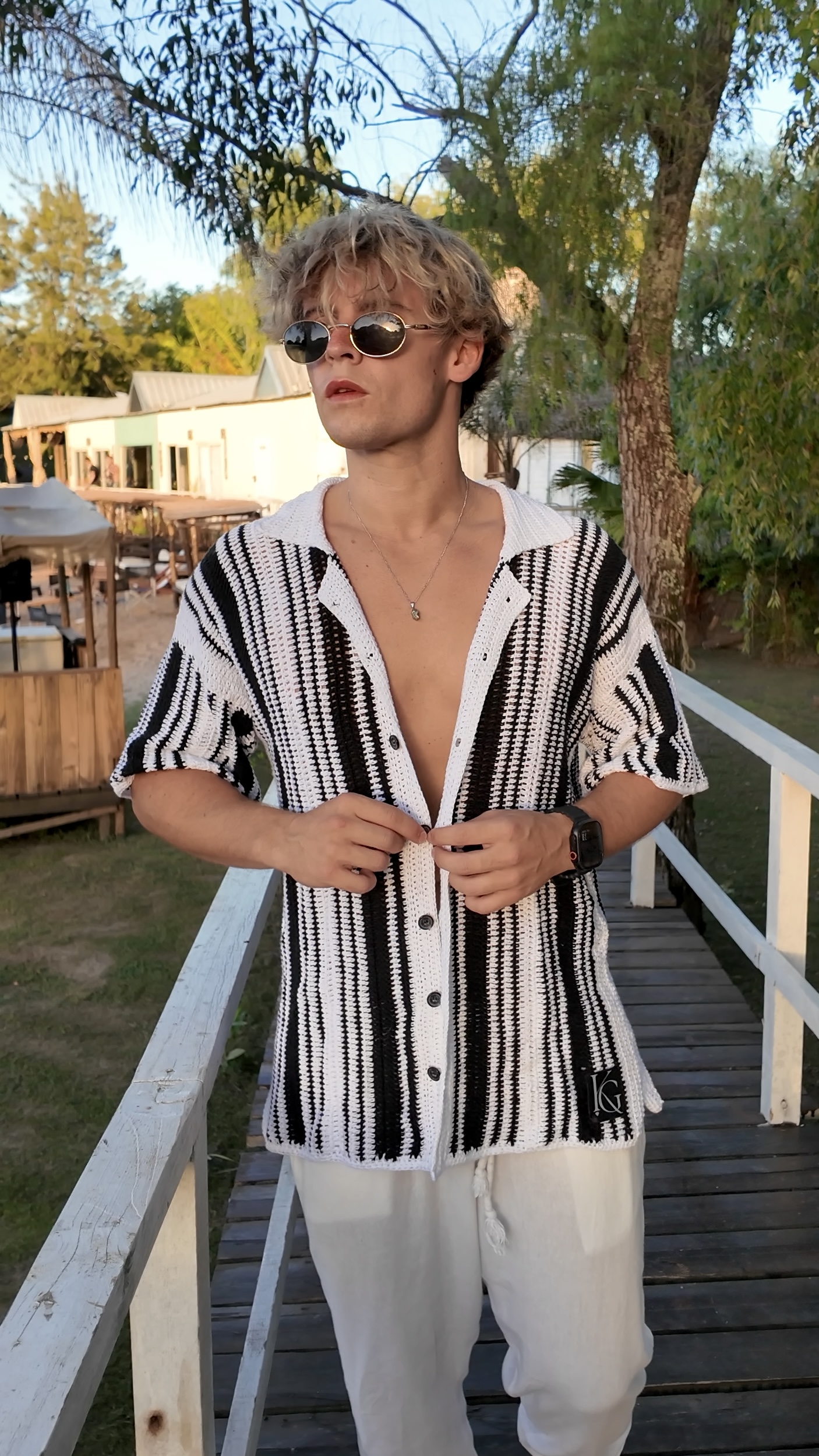 Camisa Madagascar B&W || HM