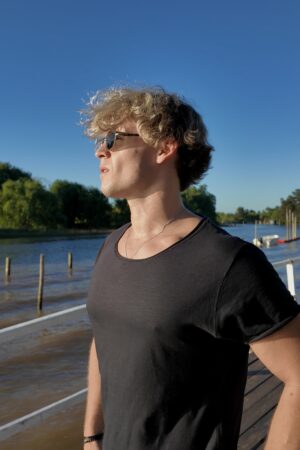 Remera Ibiza || Silence Flame Black