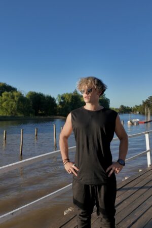 Musculosa || Silence Black Raven