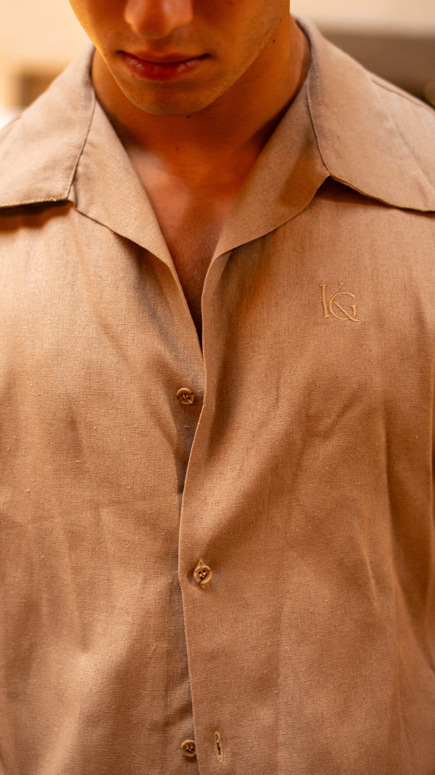 Camisa de Lino Formentera Soil || Manga Corta - Image 4