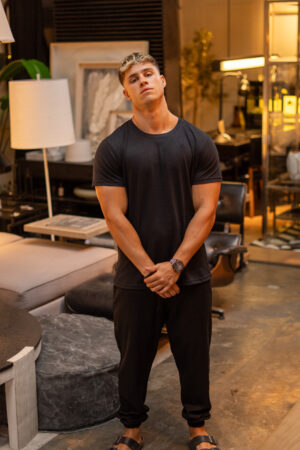 Remera Valencia KG || Flame Black