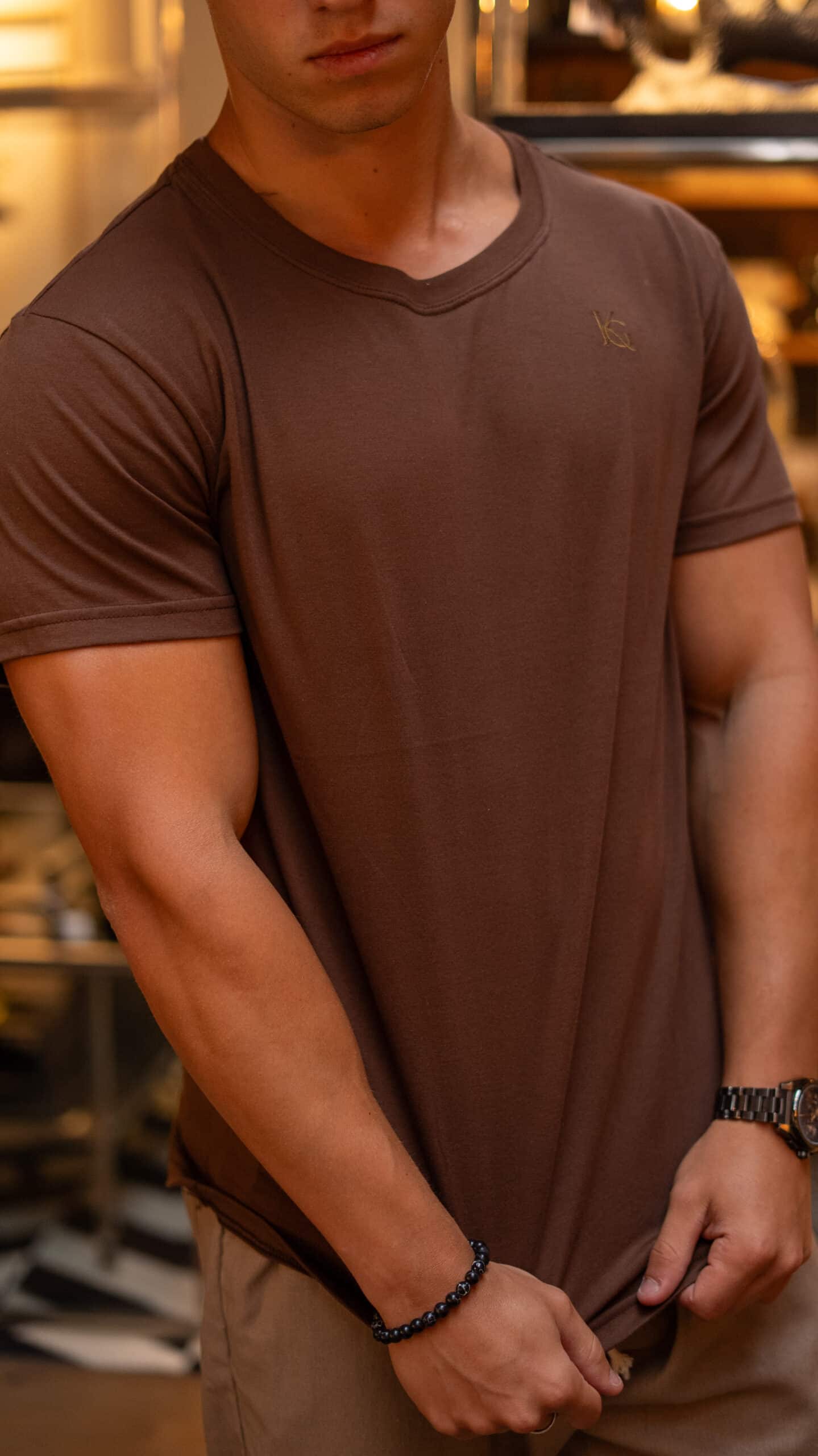 Remera Valencia KG || Chocolate - Image 2