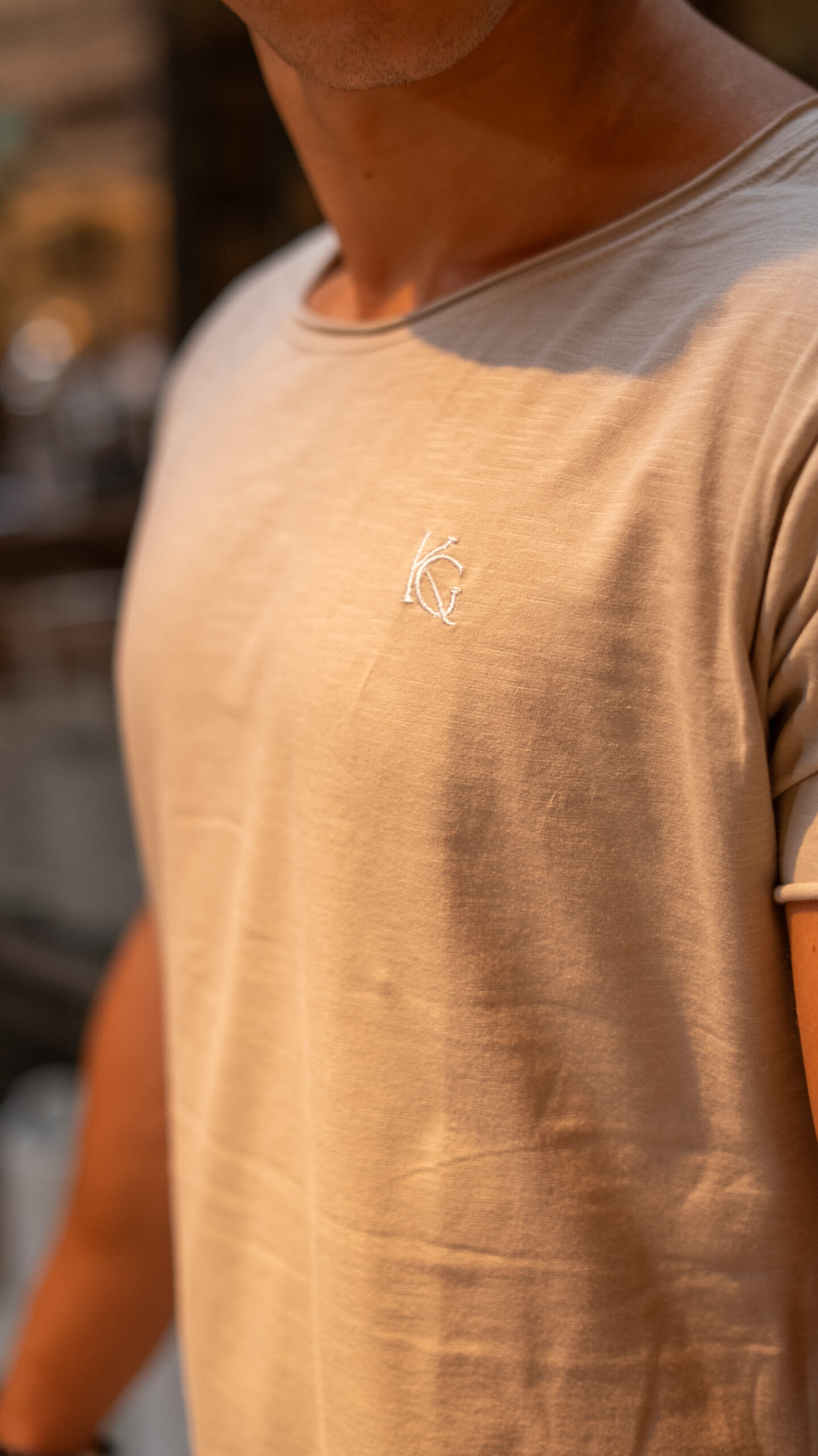 Remera Ibiza Flame KG||Sahara White - Image 4