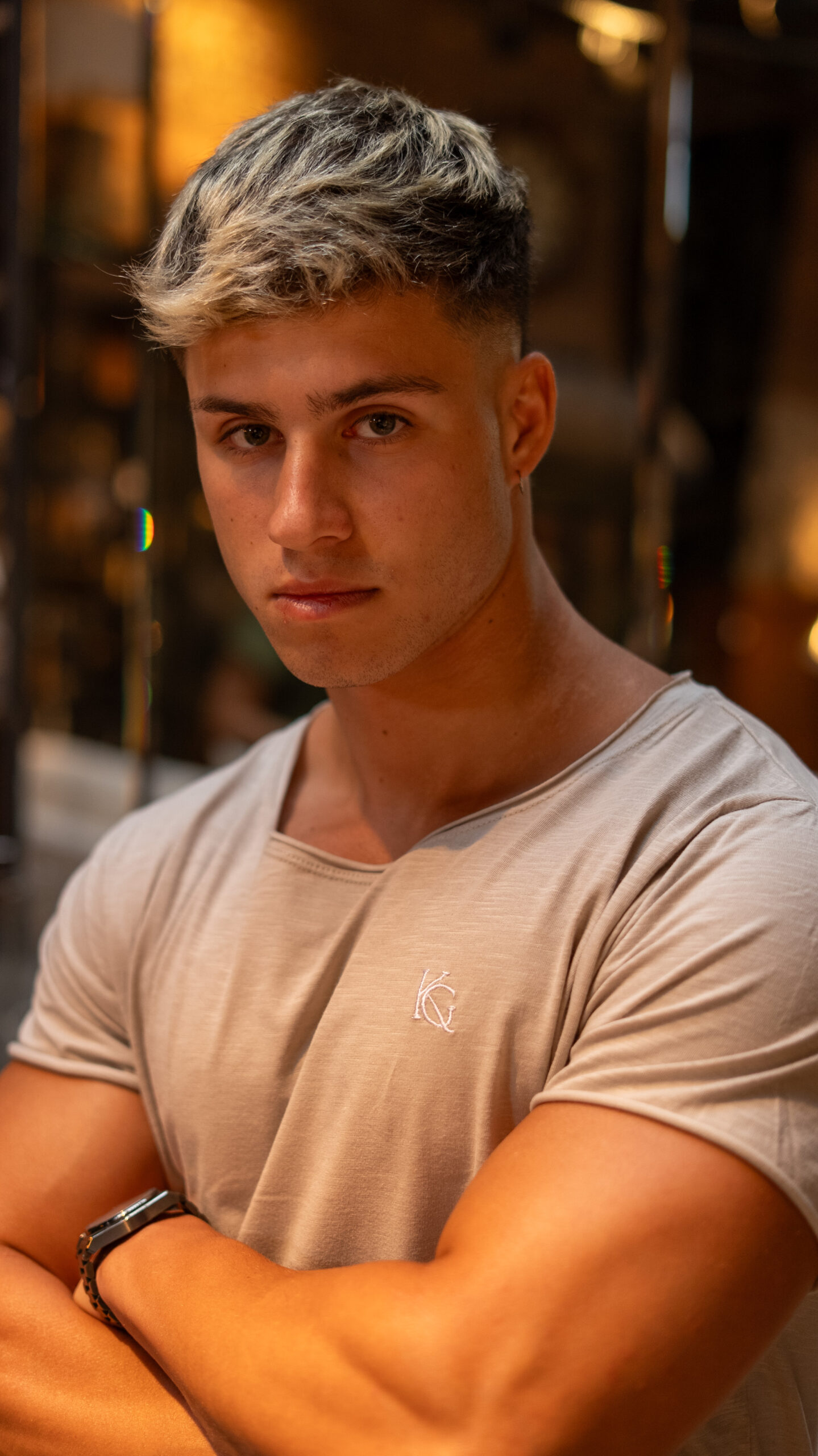 Remera Ibiza Flame KG||Sahara White - Image 3