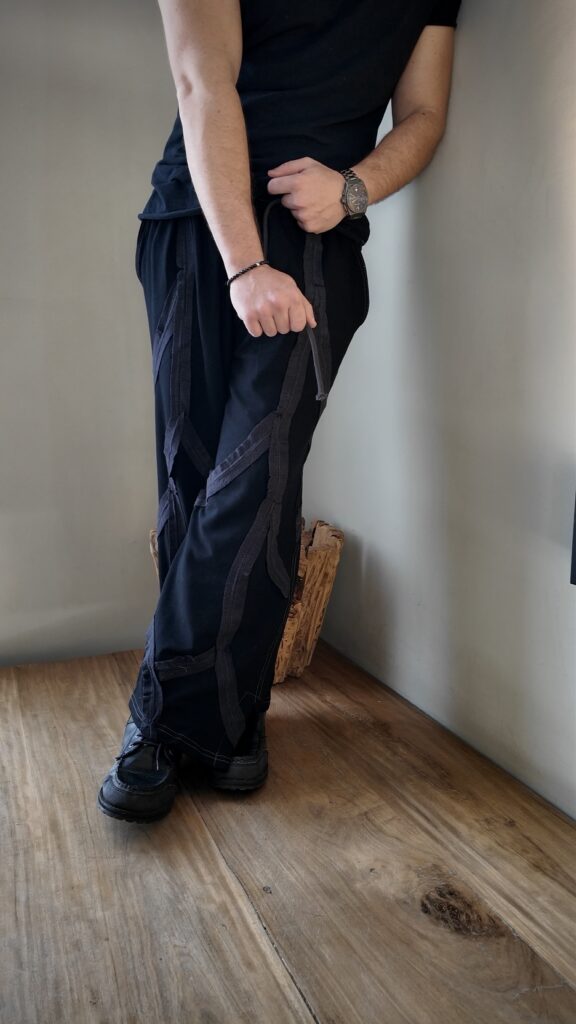 Pantalón Deconstruction · Black