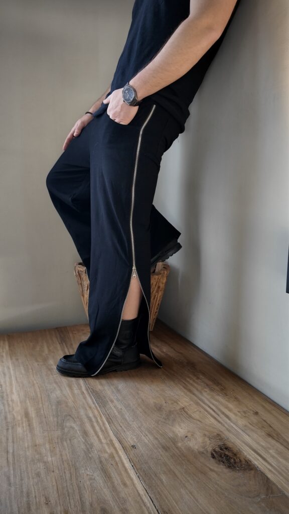Pantalón Open Rustic · Black